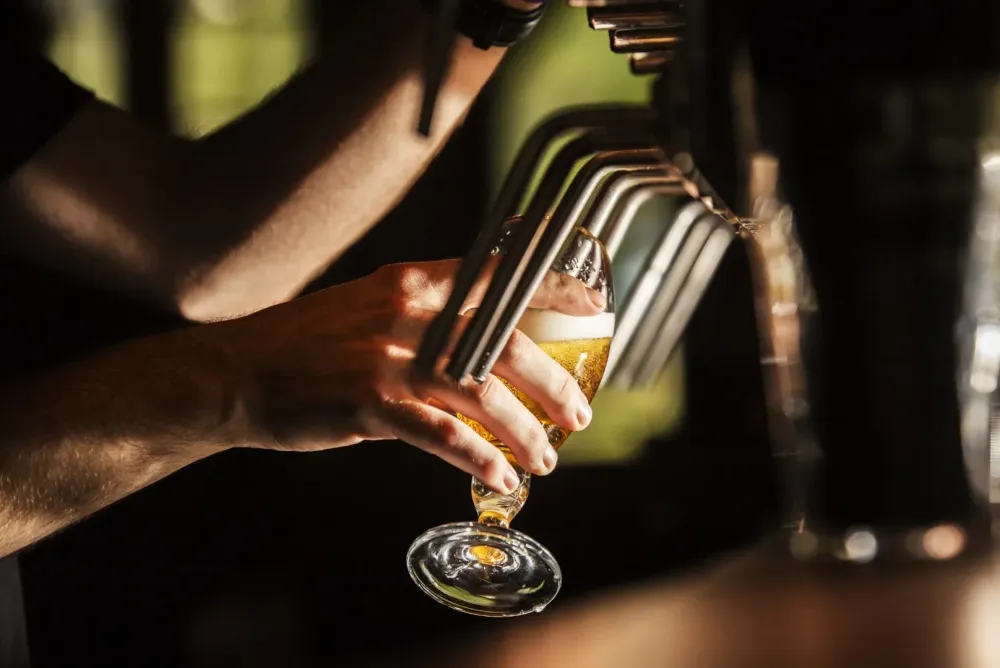 Tireuse à bière à Esvres